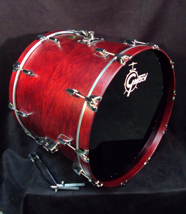 Gretsch USA NOS 18 x 22 Bass Kick Drum Rosewood Satin  