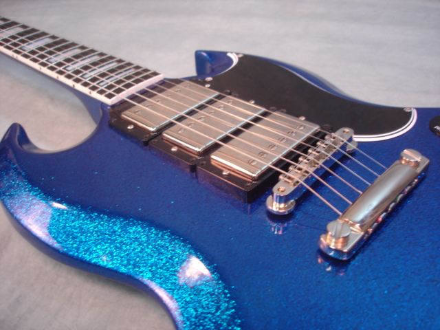 Gibson SG SG3 Custom Shop Blue