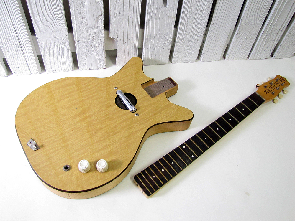 Vintage Used Danelectro Convertible Electric Parts/Project Guitar eBay