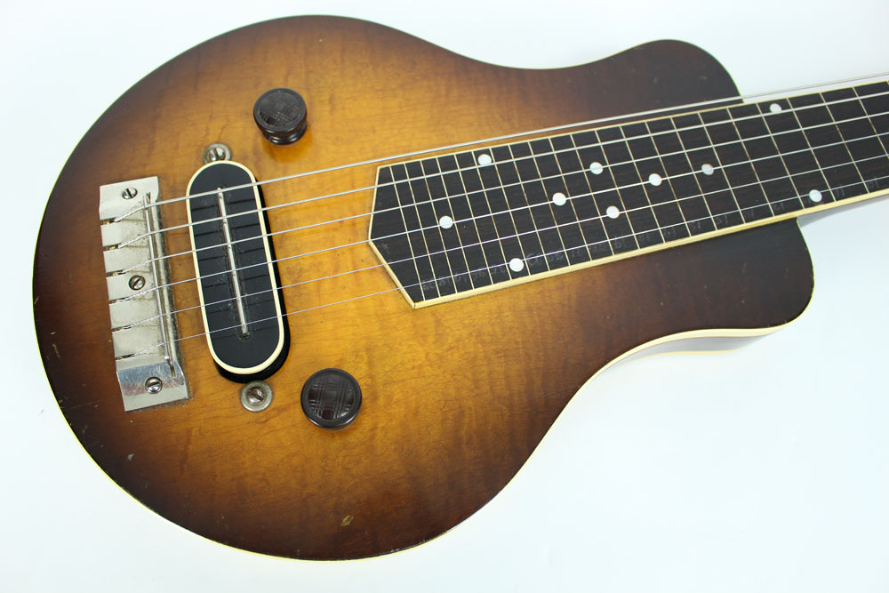 Vintage Roy Smeck Recording King Model AB104 Lap Steel Electric Guitar