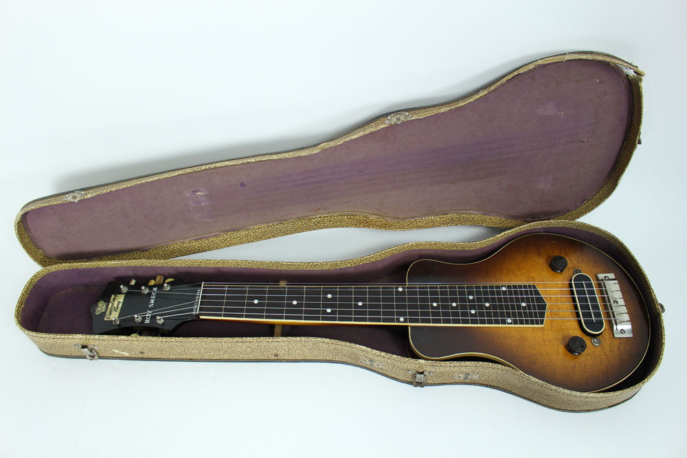 Vintage Roy Smeck Recording King Model AB104 Lap Steel Electric Guitar