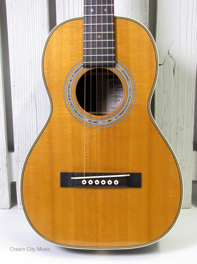 2005 MARTIN MINI LIMITED EDITION SIZE 5 PARLOR TERZ ACOUSTIC GUITAR